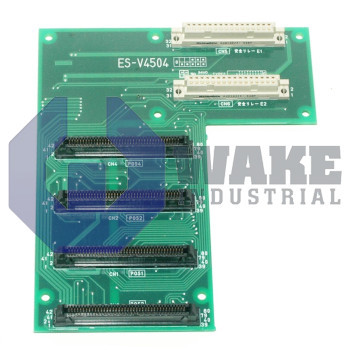 ES-V4504 | The ES-V4504 was manufactured by Okuma as part of their ES-V4500 Circuit Board Series. These boards are CNC control boards that provide a variety of solutions for all your motion needs. The ES-V4500 boards offer a variety of connectivity options to meet your automative needs. | Image
