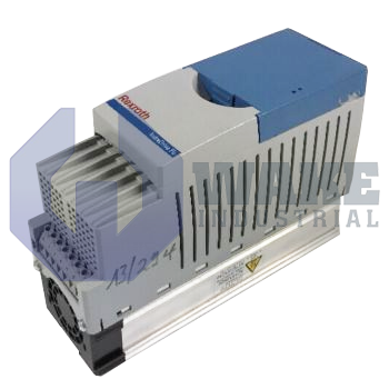 FCS01.1E-W0011-A-02-NNBV | The FCS01.1E-W0011-A-02-NNBV is made by Rexroth Indramat Bosch. This unit has a Maximum Current of 11 A, and an IP 20 Degree of Protection. The unit is cooled via Internal Air, Integrated Blower | Image