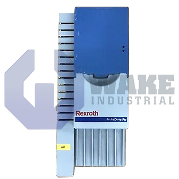 FCS01.1E-W0019-A-02-NNBV | The FCS01.1E-W0019-A-02-NNBV is made by Rexroth Indramat Bosch. This unit has a Maximum Current of 19 A, and an IP 20 Degree of Protection. The unit is cooled via Internal Air, Integrated Blower | Image