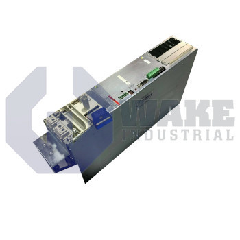 HDS03.2-W075N-HS41-01-FW | The HDS03.2-W075N-HS41-01-FW Servo Controller is manufactured by Rexroth Indramat Bosch. This controller is cooled by an Internal Blower, and has a rated current of 75A. This HDS controller is not equipped with Command Communication and the Controller Family is DIAX04. | Image