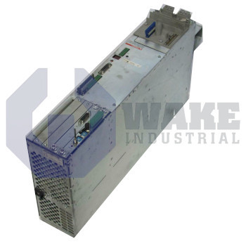 HDS03.2-W075N-HT81-01-FW | The HDS03.2-W075N-HT81-01-FW Servo Controller is manufactured by Rexroth Indramat Bosch. This controller is cooled by an Internal Blower, and has a rated current of 75A. This HDS controller is not equipped with Command Communication and the Controller Family is DIAX04. | Image