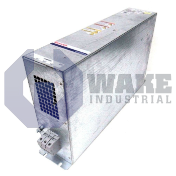 HNF01.1A-M900-E0051 | The HNF01.1A-M900-E0051 Mains Filter is manufactured by Rexroth Indramat Bosch. This filter has an Industrial Area EMC Area Per DIN EN and a Feeding Units only supply unit. The nominal current for this mains filter is 51 and the Mains Connecting Voltage is AC 400-480V. | Image