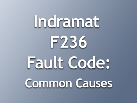 Indramat F236 Fault Code Title Image