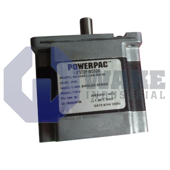 K31HLHJ-LNK-NS-00 | K Series POWERPAC Hybrid Step Motor manufactured by Pacific Scientific. This POWERPAC Hybrid Step Motor features a Mounting Configuration of Heavy duty NEMA along with a Size of NEMA 34 frame size; 3.38 width/height, square grame. | Image