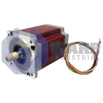 K32HRHJ-LSS-NS-02 | K Series POWERPAC Hybrid Step Motor manufactured by Pacific Scientific. This POWERPAC Hybrid Step Motor features a Mounting Configuration of Heavy duty NEMA along with a Size of NEMA 34 frame size; 3.38 width/height, square grame. | Image