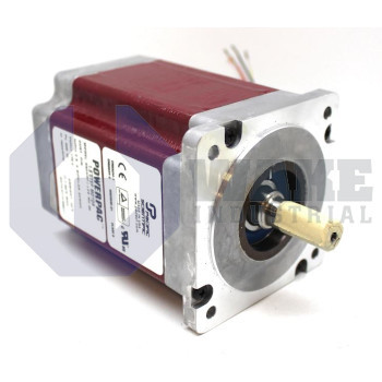 K32HRFJ-LEK-M2-00 | K Series POWERPAC Hybrid Step Motor manufactured by Pacific Scientific. This POWERPAC Hybrid Step Motor features a Mounting Configuration of Heavy duty NEMA along with a Size of NEMA 34 frame size; 3.38 width/height, square grame. | Image
