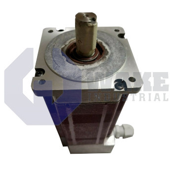 K33HLHJ-LNK-NS-01 | K Series POWERPAC Hybrid Step Motor manufactured by Pacific Scientific. This POWERPAC Hybrid Step Motor features a Mounting Configuration of Heavy duty NEMA along with a Size of NEMA 34 frame size; 3.38 width/height, square grame. | Image