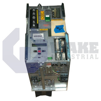 KDA 3.3-100-3-A0I-U1 | The KDA 3.3-100-3-A0I-U1 Drive Controller is manufactured by Rexroth Indramat Bosch. This controller features a current rated of 100 A and a continous current of 70 A. The KDA 3.3-100-3-A0I-U1 holds a rated voltage of 300 V and and a rated connection of AC 50…60. | Image