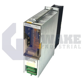 KDS 1.1-100-300-W1-220 | KDS 1.1-100-300-W1-220 Servo Controller manufactured by Rexroth, Indramat, Bosch. This controller has a current type of 100 A  and a rated voltage of 300V. This servo controller has a Mounted Fan cooling system and is the number 1 model. | Image