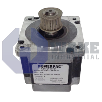 M21NRXA-JDN-NS-00 | The M21NRXA-JDN-NS-00 by Pacific Scientific is part of the PowerMax II M Motor Series. The M21NRXA-JDN-NS-00 is a NEMA mounting motor featuring a holding torque of 0.99 Nm and a rated current of 5.6 Amps DC. It also holds a phase resistance of 0.92 ohms +/- 10% and phase inductance of 0.70 mH Typical. | Image