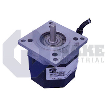 M21NSHS-LNN-NS-02 | The M21NSHS-LNN-NS-02 by Pacific Scientific is part of the PowerMax II M Motor Series. The M21NSHS-LNN-NS-02 is a NEMA mounting motor featuring a holding torque of 1.00 Nm and a rated current of 1.07 Amps DC. It also holds a phase resistance of 10.4 ohms +/- 10 % and phase inductance of 8.7 mH Typical. | Image