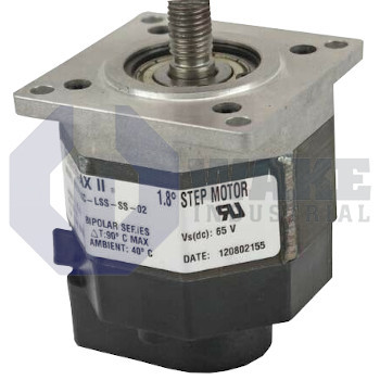 M21NSXC-LSS-SS-02 | The M21NSXC-LSS-SS-02 by Pacific Scientific is part of the PowerMax II M Motor Series. The M21NSXC-LSS-SS-02 is a NEMA mounting motor featuring a holding torque of 1.02 Nm and a rated current of 3.5 Amps DC. It also holds a phase resistance of 2.12 ohms -/+ 10% and phase inductance of 8.0 mH Typical. | Image