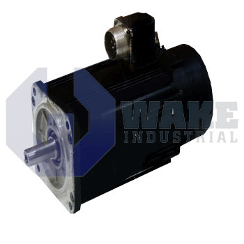 MAC071B-0-FS-2-C-095-A-0-S001 | MAC Permanent Magnet Motor manufactured by Rexroth, Indramat, Bosch. This motor has a power connecter on Side B. This motor also includes a Standard Mounting encoder and a Standard blocking brake. | Image