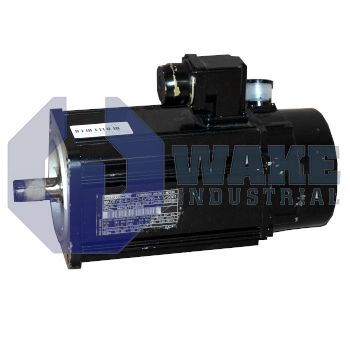 MAC071B-0-TS-2-C-095-B-0-S001 | MAC Permanent Magnet Motor manufactured by Rexroth, Indramat, Bosch. This motor has a power connecter on Side A. This motor also includes a Not Equipped encoder and a Standard blocking brake. | Image
