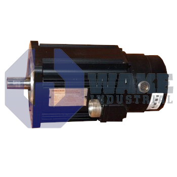 MAC093B-0-GS-4-C-110-A-3-W1522LV-S005 | MAC Permanent Magnet Motor manufactured by Rexroth, Indramat, Bosch. This motor has a power connecter on Side A. This motor also includes a Standard Mounting encoder and a Standard blocking brake. | Image