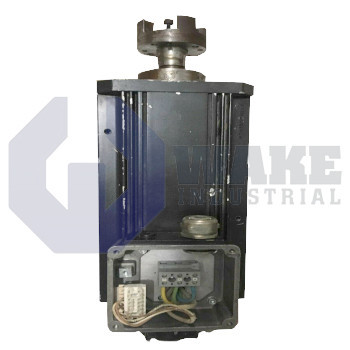 MAD100C-0150-SA-S2-FH0-05-N1 | MAD100C-0150-SA-S2-FH0-05-N1 Spindle Motor manufactured by Rexroth, Indramat, Bosch. This motor has a cooling mode with an Axail Fan, Blowing and a Singleturn Absolute, 2048 increments encoder. It also has a mounting style of Flange and a Standard bearing. | Image