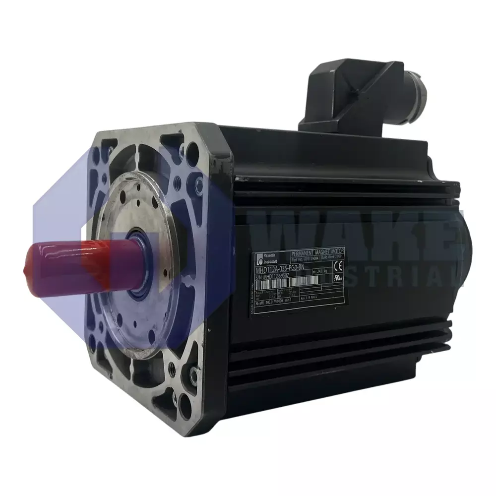 Bosch Rexroth Indramat MHD112A-035-PG0-BN Main (Front Left) image