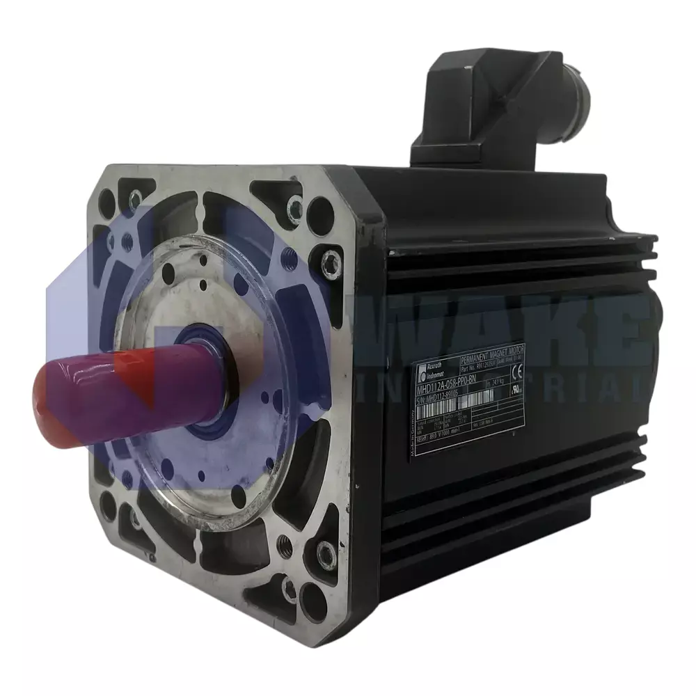 Bosch Rexroth Indramat MHD112A-058-PP0-BN Main (Front Left) image