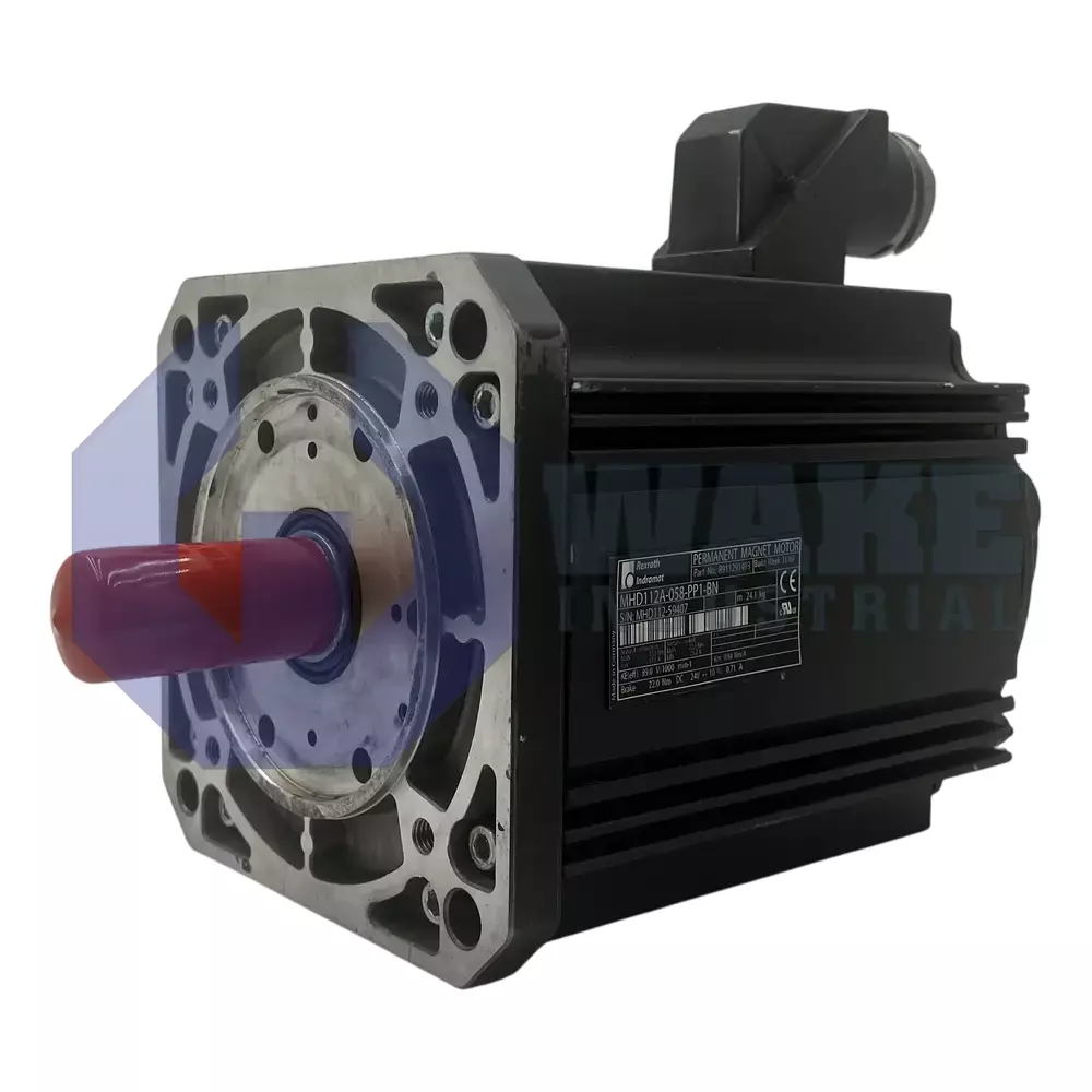 Bosch Rexroth Indramat MHD112A-058-PP1-BN Main (Front Left) image