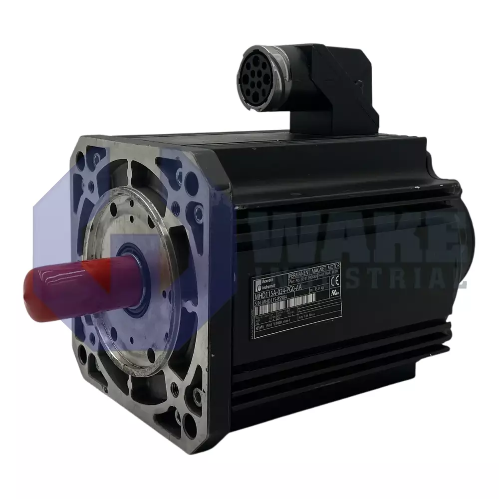 Bosch Rexroth Indramat MHD115A-024-PG0-AA Main (Front Left) image