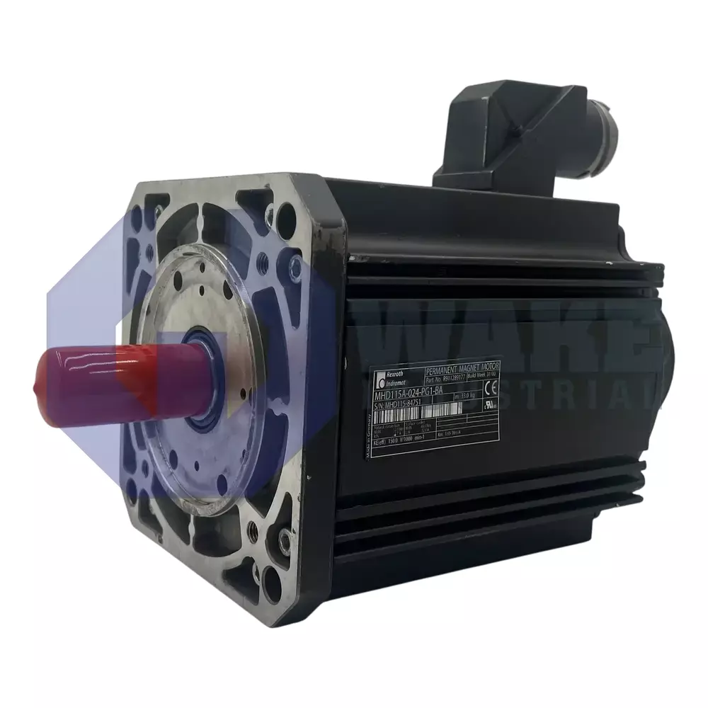 Bosch Rexroth Indramat MHD115A-024-PG1-BA Main (Front Left) image