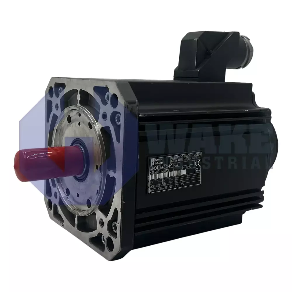 Bosch Rexroth Indramat MHD115A-035-PG1-BA Main (Front Left) image