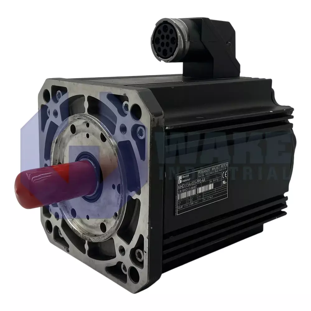 Bosch Rexroth Indramat MHD115A-035-PP0-AA Main (Front Left) image
