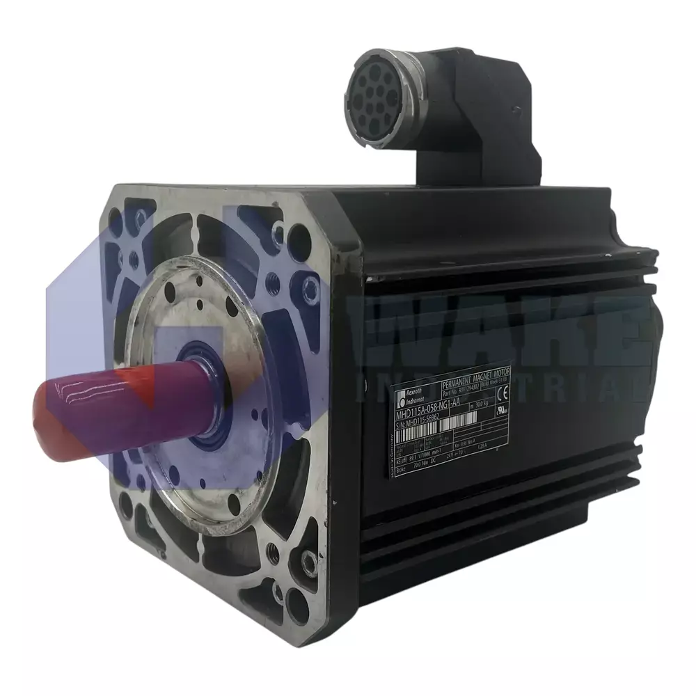 Bosch Rexroth Indramat MHD115A-058-NG1-AA Main (Front Left) image