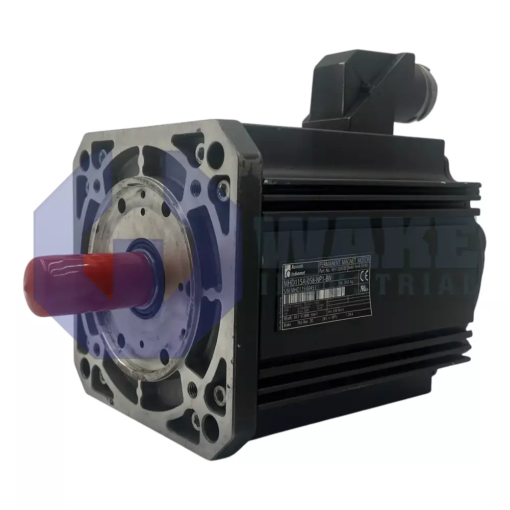 Bosch Rexroth Indramat MHD115A-058-NP1-BN Main (Front Left) image