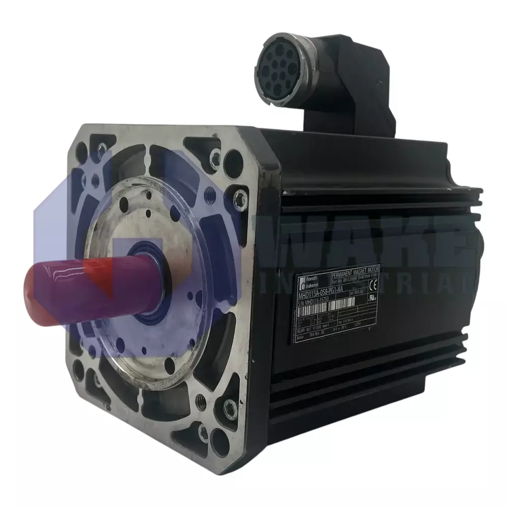 Bosch Rexroth Indramat MHD115A-058-PG1-AA Main (Front Left) image