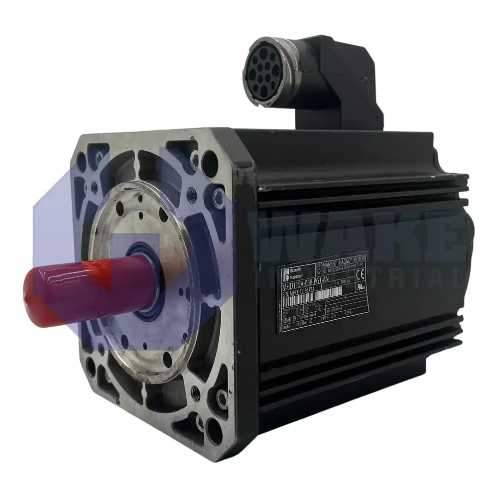 Bosch Rexroth Indramat MHD115A-058-PG1-AN Main (Front Left) image