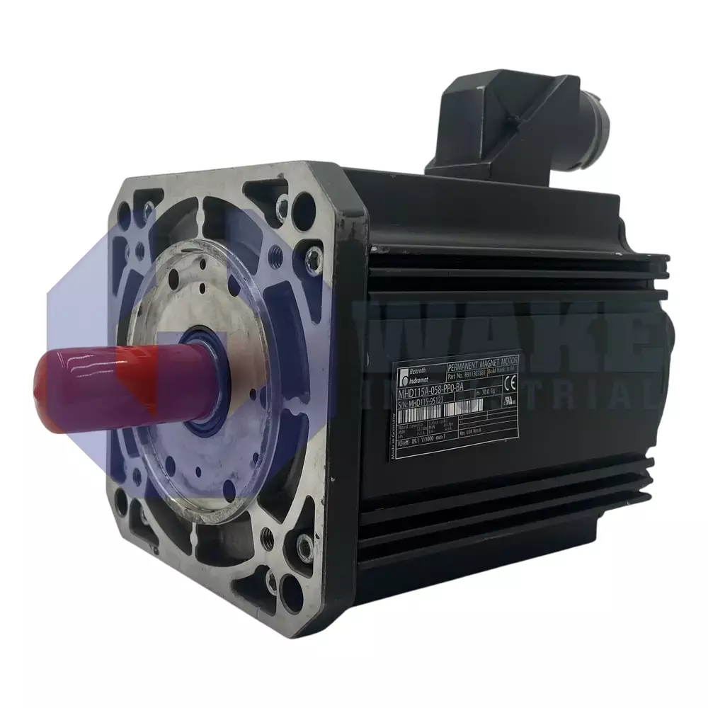 Bosch Rexroth Indramat MHD115A-058-PP0-BA Main (Front Left) image