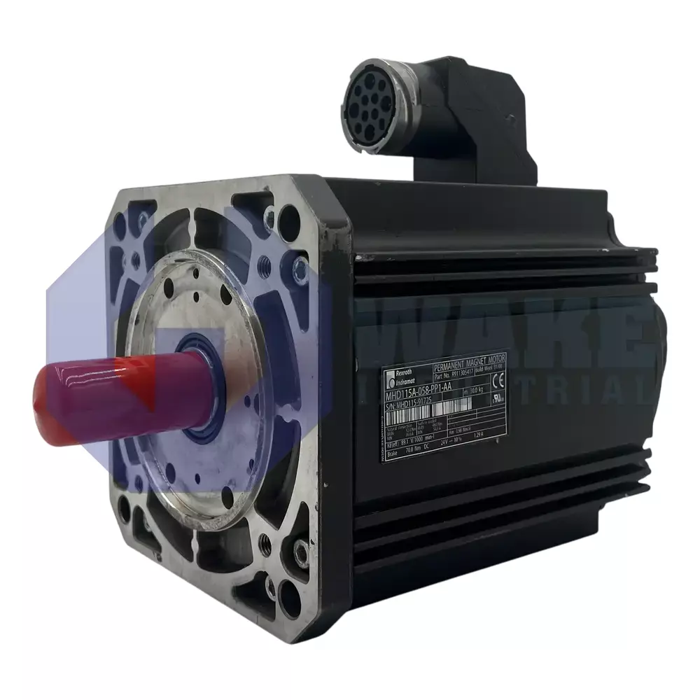 Bosch Rexroth Indramat MHD115A-058-PP1-AA Main (Front Left) image