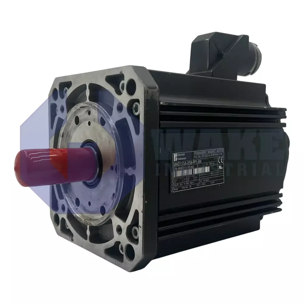 Bosch Rexroth Indramat MHD115A-058-PP1-BN Main (Front Left) image