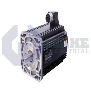 MHP112B-024-HG1-ANNNNN | MHP112B-024-HG1-ANNNNN Servo Motor is manufactured by Rexroth, Indramat, Bosch. This motor has a Plain Shaft with Sealing Ring shaft and windings of 24. This motor is also Equipped with a holding brake and has an Incremental encoder. | Image