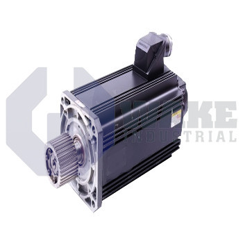 MHP115B-024-HG1-BNNNNN | MHP115B-024-HG1-BNNNNN Servo Motor is manufactured by Rexroth, Indramat, Bosch. This motor has a Plain Shaft with Sealing Ring shaft and windings of 24. This motor is also Equipped with a holding brake and has an Incremental encoder. | Image