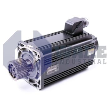MHP115B-058-HG1-ANNNNN | MHP115B-058-HG1-ANNNNN Servo Motor is manufactured by Rexroth, Indramat, Bosch. This motor has a Plain Shaft with Sealing Ring shaft and windings of 58. This motor is also Equipped with a holding brake and has an Incremental encoder. | Image