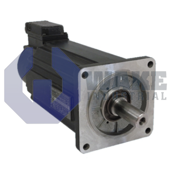 MHP071B-035-HP0-UNNNNN | MHP071B-035-HP0-UNNNNN Servo Motor is manufactured by Rexroth, Indramat, Bosch. This motor has a Shaft with Key and Sealing Ring shaft and windings of 35. This motor is also Not Equipped with a holding brake and has an Incremental encoder. | Image