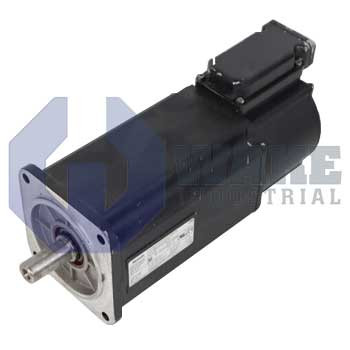 MKD071B-097-KP1-BN | The MKD071B-097-KP1-BN servo motor is a part of the MKD Servo Motor Series manufactured by Bosch Rexroth. This motor's winding code is 097, it incorporates Resolver feedback with integrated multiturn absolute encoder, operates with a Shaft with Key and is Equipped with a holding brake. | Image