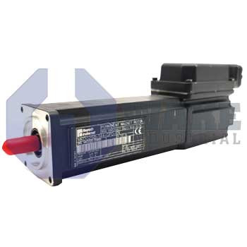 MKD025B-144-KP1-KS | The MKD025B-144-KP1-KS servo motor is a part of the MKD Servo Motor Series manufactured by Bosch Rexroth. This motor's winding code is 144, it incorporates Resolver feedback with integrated multiturn absolute encoder, operates with a Shaft with Key and is Equipped with a holding brake. | Image