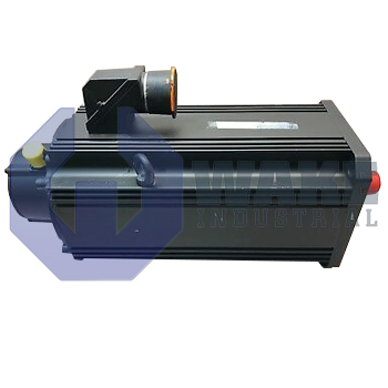 MKD115B-024-KP1-AA | The MKD115B-024-KP1-AA servo motor is a part of the MKD Servo Motor Series manufactured by Bosch Rexroth. This motor's winding code is 024, it incorporates Resolver feedback with integrated multiturn absolute encoder, operates with a Shaft with Key and is Equipped with a holding brake. | Image