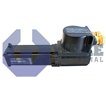 MKE037B-144-AP0-BUNN | The MKE037B-144-AP0-BUNN Magnet Motor is manufactured by Rexroth, Indramat, Bosch. This motor has a 037 encoder and a shaft Shaft with key per DIN 6885-1 (with shaft sealing ring). This motor is Without Holding Brake | Image