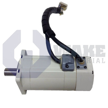MMD042A-030-EG0-KN | The MMD042A-030-EG0-KN Servo Motor is manufactured by Rexroth Indramat Bosch and the motor size is 42. The encoder for this motor is an Incremental  one, this motor is Not Equipped with a holding brake and its shaft is a Plain  one. | Image