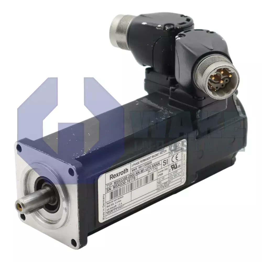 Bosch Rexroth Indramat MSK030B-0900-NN-M1-UP0-NNNN Main (Front Left) image