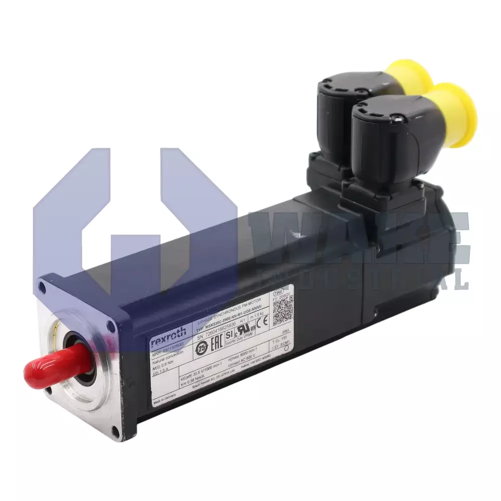 Bosch Rexroth Indramat MSK030B-0900-NN-S1-UG0-NNNN Main (Front Left) image