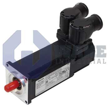 MSK030B-0900-NN-S3-UP0-NNNN | The MSK030B-0900-NN-S3-UP0-NNNN is manufactured by Rexroth Indramat Bosch as part of the MSK Servo Motor Series. It features a continuous torque of 0.4 Nm and a continuous current of 1.7 A. It also displays a maximum torque of 1.8 Nmand a maximum current of 6.8 A and a winding inductive of 8,100 mH | Image