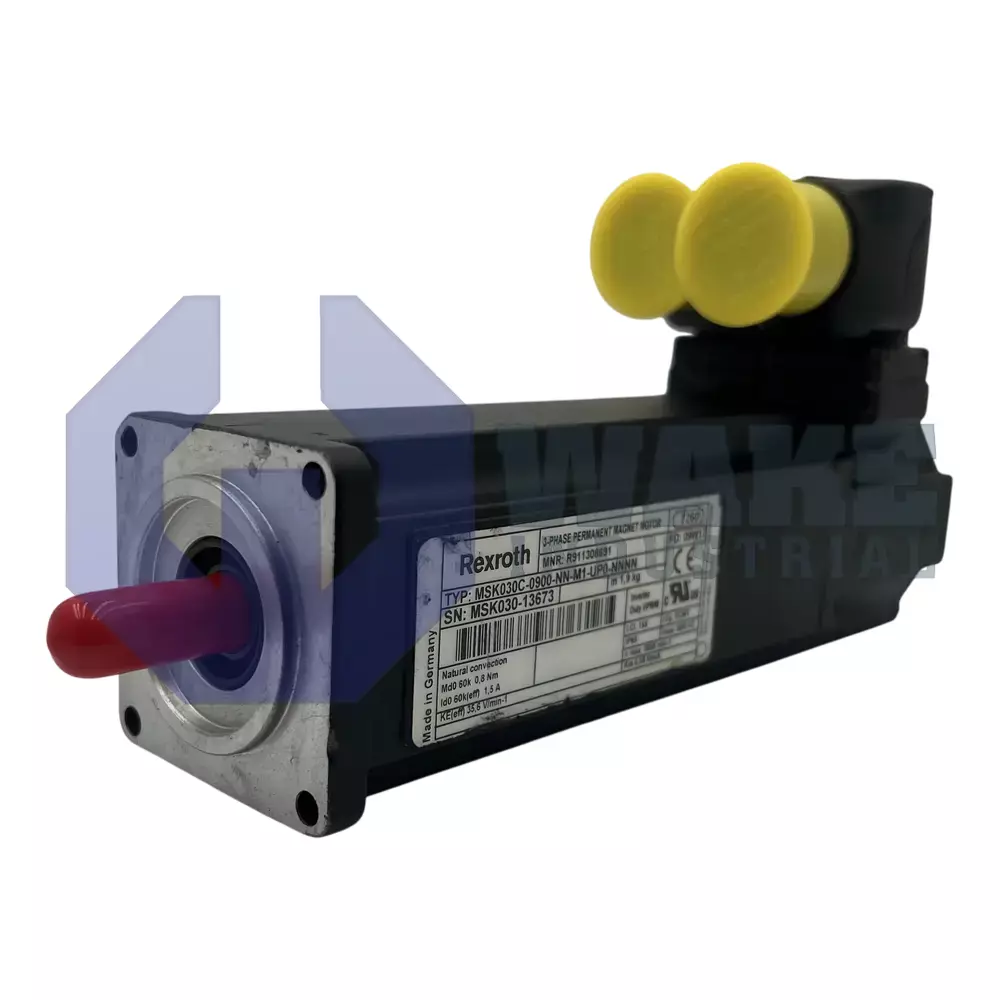 Bosch Rexroth Indramat MSK030C-0900-NN-M1-UP0-NNNN Main (Front Left) image