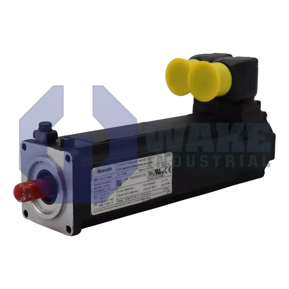 Bosch Rexroth Indramat MSK030C-0900-NN-M1-UP1-NSNN Main (Front Left) image