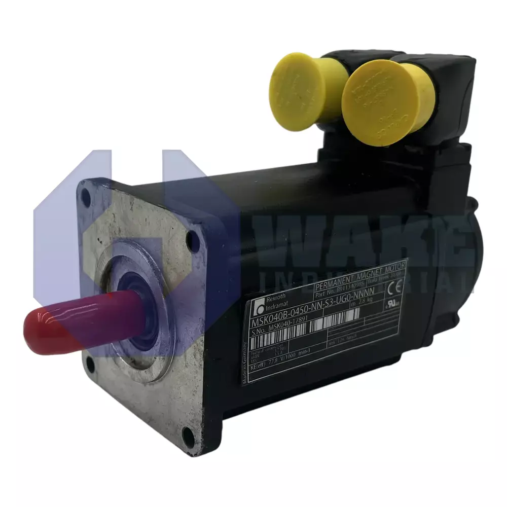 Bosch Rexroth Indramat MSK040B-0450-NN-S3-UG0-NNNN Main (Front Left) image