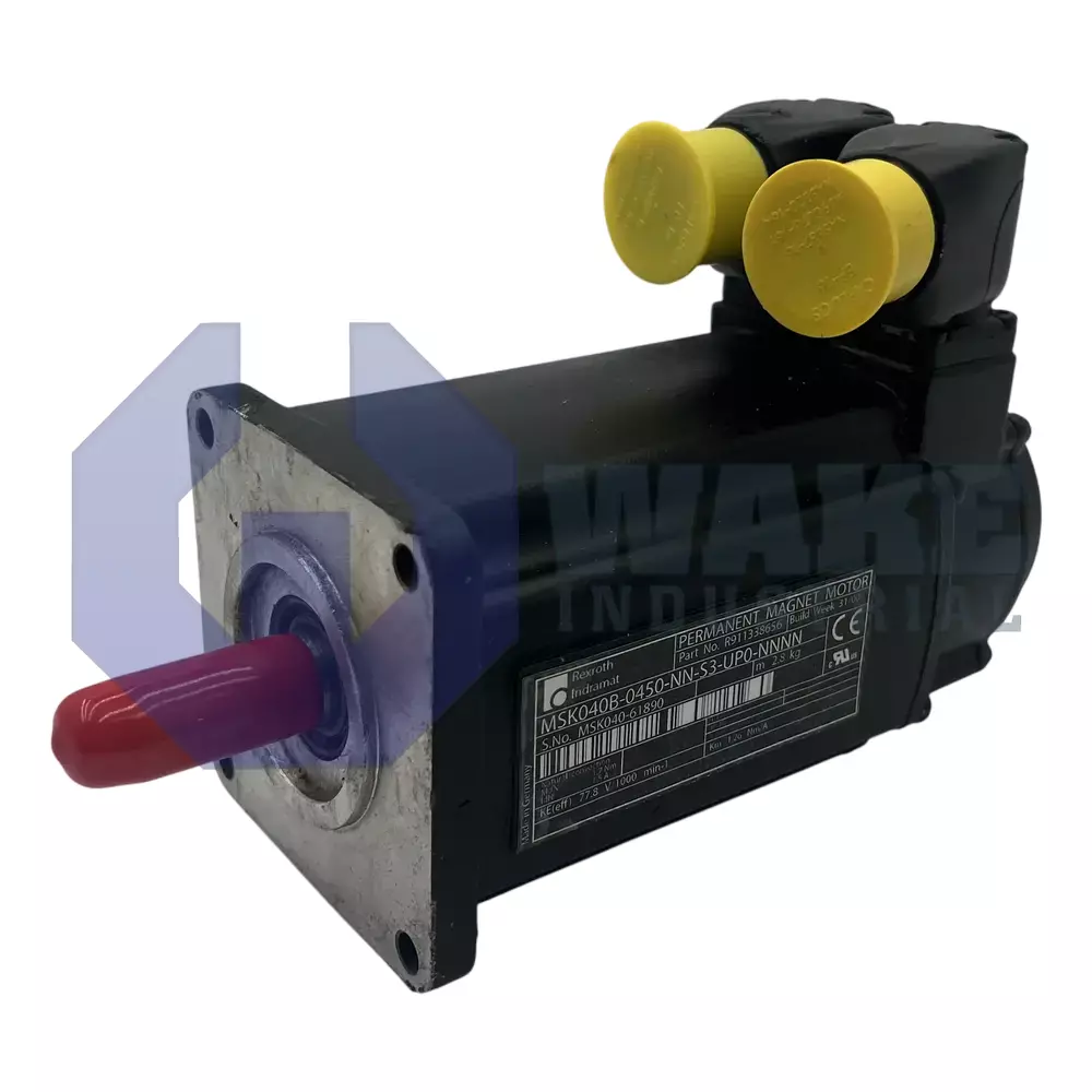 Bosch Rexroth Indramat MSK040B-0450-NN-S3-UP0-NNNN Main (Front Left) image